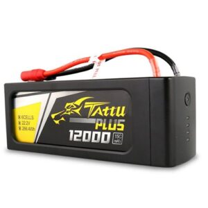 Tattu Plus 12000mAh 22.2V 15C 6S1P Lipo Smart Battery