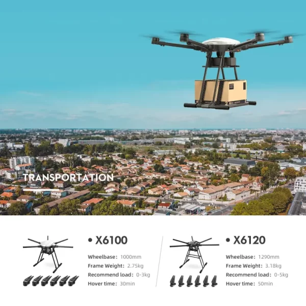 EFT X6120 ultralight aircraft fpv drone frame